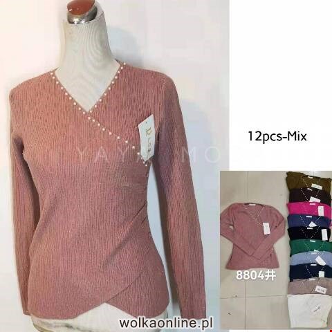 Sweter damskie 8804 Mix kolor Standard