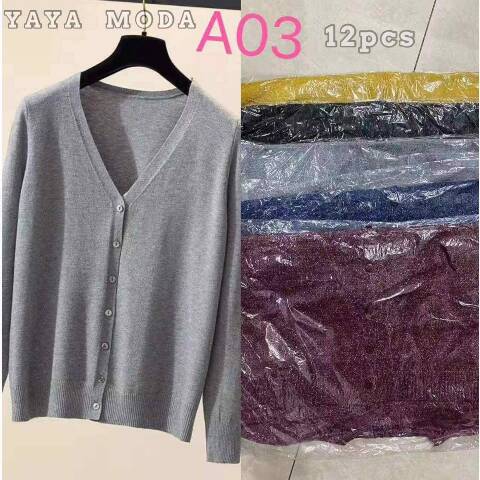 Sweter damskie A03 Mix kolor Standard 1