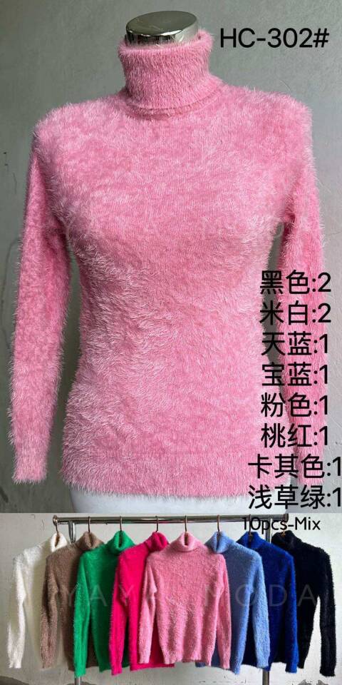 Sweter damskie HC-302 Mix kolor Standard