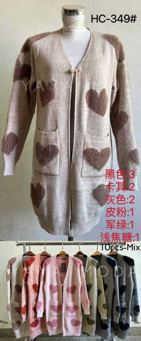 Sweter damskie HC-349 Mix kolor Standard