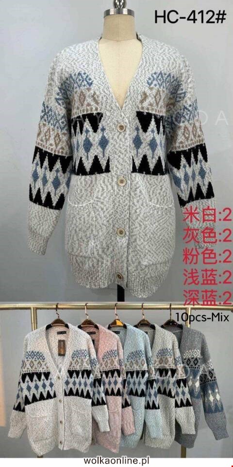 Sweter damskie HC-412 Mix kolor Standard