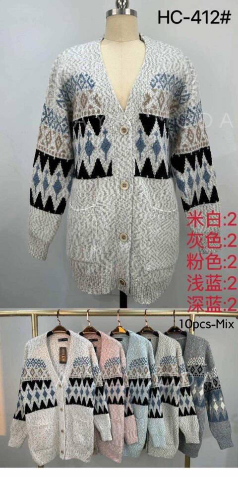 Sweter damskie HC-412 Mix kolor Standard 1