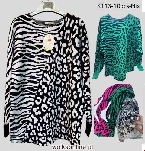 Sweter damskie K113 Mix kolor Standard