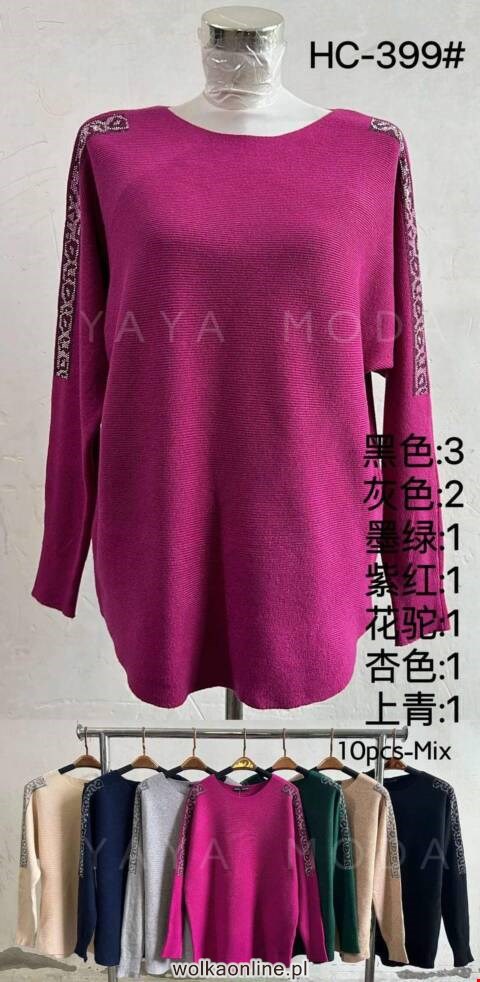 Sweter damskie HC-399 Mix kolor Standard