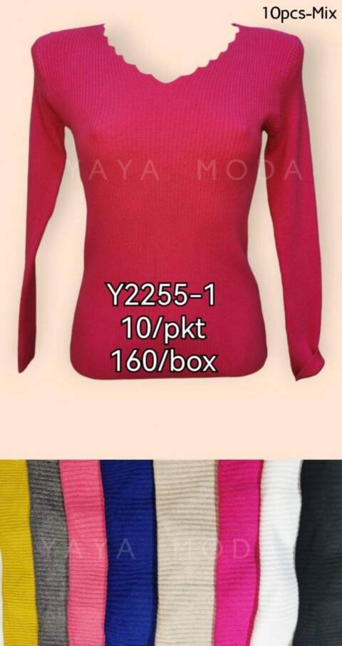 Sweter damskie A2255-1 Mix kolor Standard 1