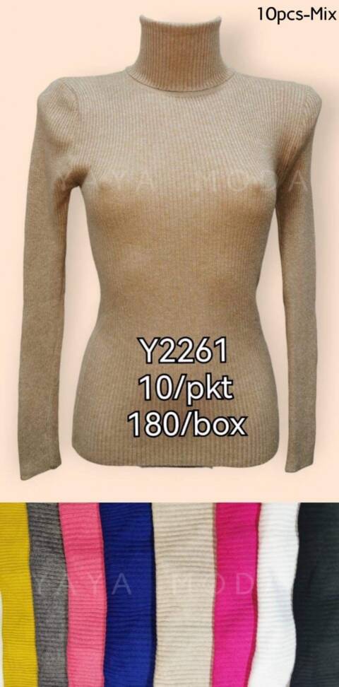 Sweter damskie A2261 Mix kolor Standard 1