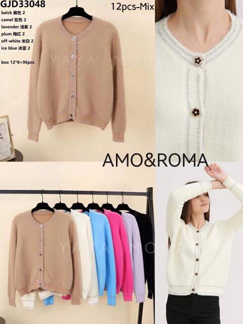 Sweter damskie GJD33048 Mix kolor Standard