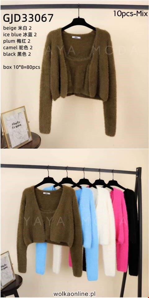 Sweter damskie GJD33067 Mix kolor Standard