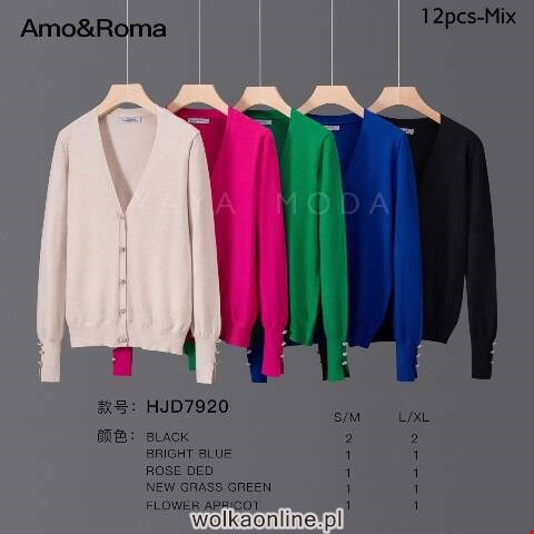 Sweter damskie HJD7920 Mix kolor S/M-L/XL