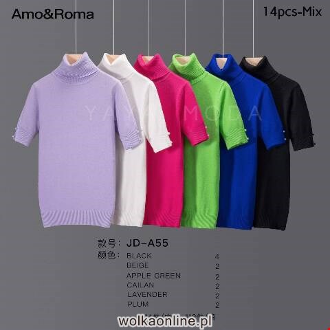 Sweter damskie JD-A55 Mix kolor Standard