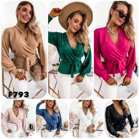 Sweter damskie F793 Mix kolor S/M-L/XL 1