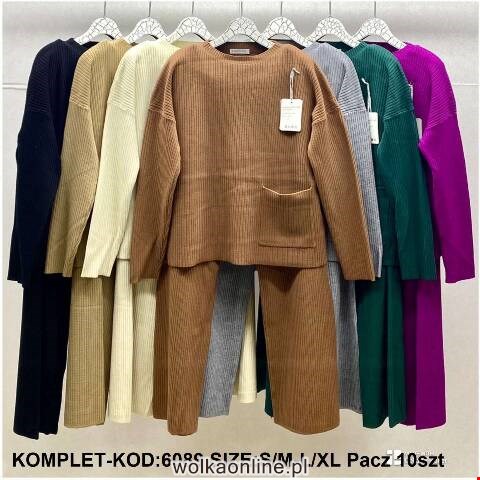 Komplet damskie 6089 Mix kolor S/M-L/XL