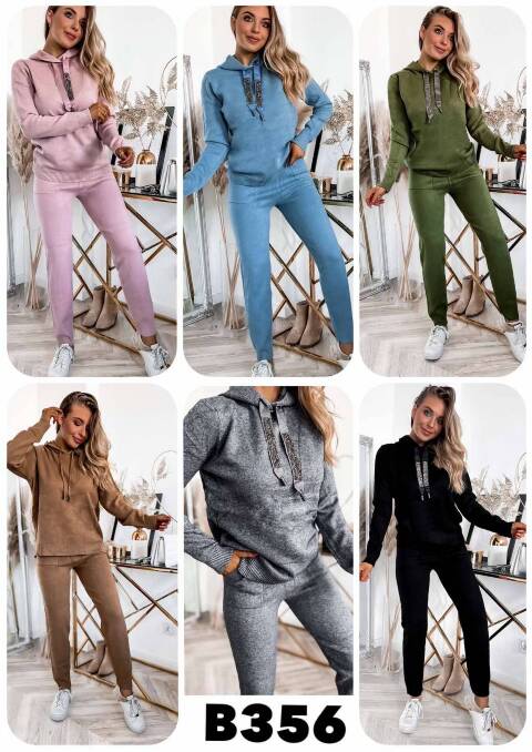 Komplet damskie B356 Mix kolor Standard 1