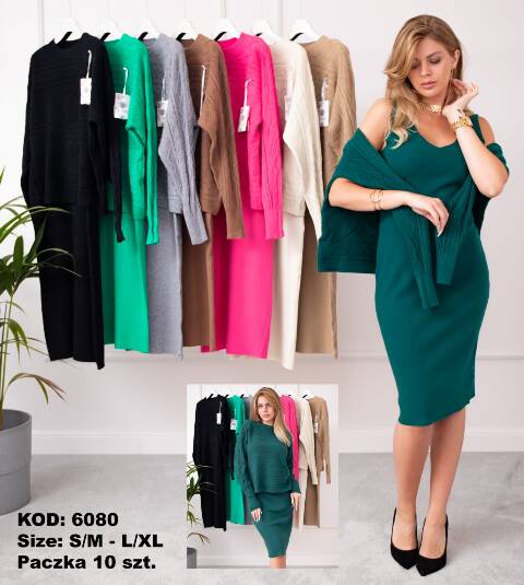Komplet damskie 6080 Mix kolor S/M-L/XL