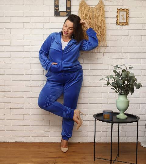 Komplet damskie 7685 1 kolor 2XL-6XL (Towar Tureckie)