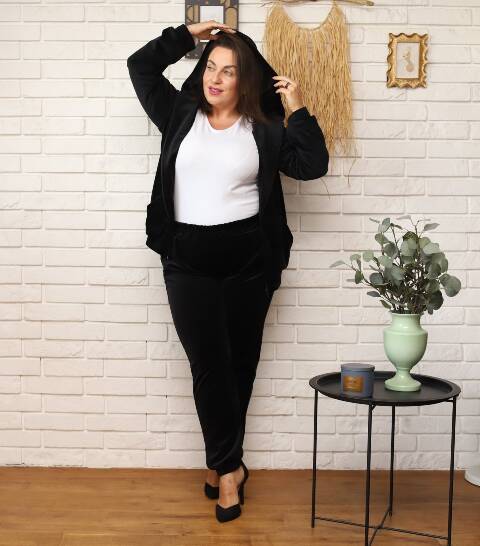 Komplet damskie 7687 1 kolor 2XL-6XL (Towar Tureckie) 1