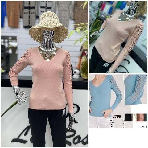 Sweter damskie 7769 Mix kolor S/M-L/XL