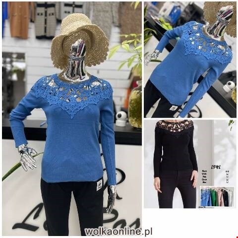 Sweter damskie 7774 Mix kolor S/M-L/XL