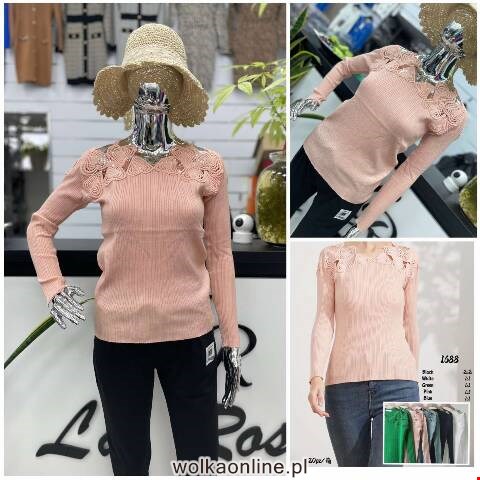 Sweter damskie 7775 Mix kolor S/M-L/XL