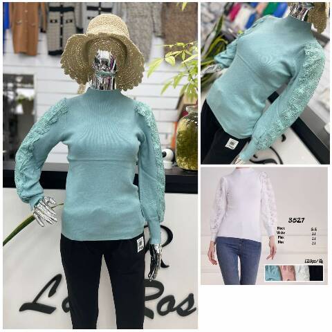 Sweter damskie 7776 Mix kolor S/M-L/XL