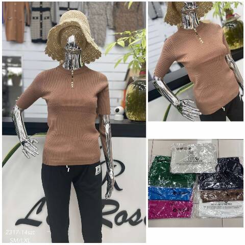 Sweter damskie 7779 Mix kolor S/M-L/XL