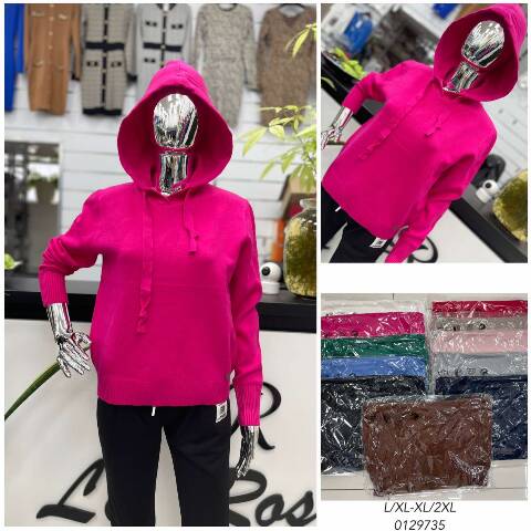 Sweter damskie 7780 Mix kolor Standard 1