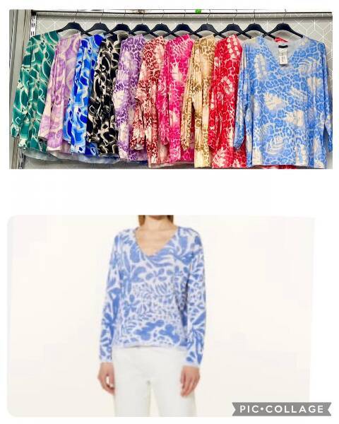 Bluzka damskie 8041 Mix kolor Standard (Towar Włoskie) 1