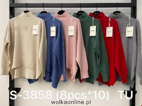 Sweter damskie 8107 Mix kolor M-2XL