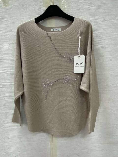 Sweter damskie 8122 Mix kolor L-2XL