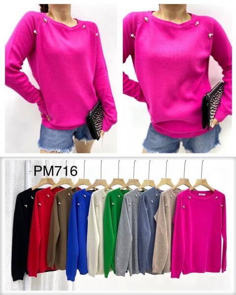 Sweter damskie 8124 Mix kolor L-2XL
