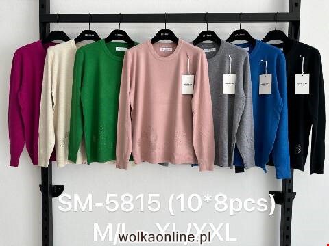 Sweter damskie S-5815 Mix kolor M-2XL