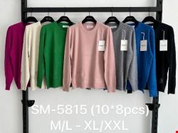 Sweter damskie S-5815 Mix kolor M-2XL