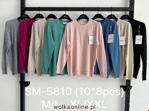 Sweter damskie SM-5810 Mix kolor M-2XL