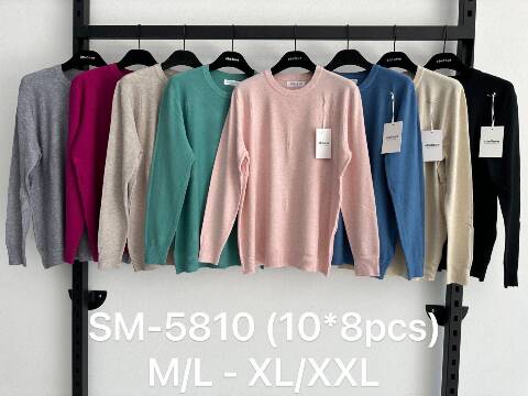 Sweter damskie SM-5810 Mix kolor M-2XL 1