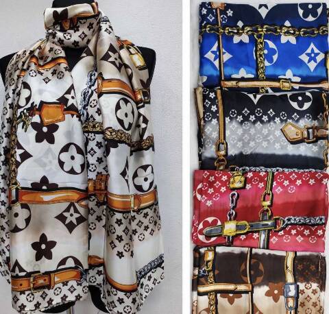 Szaliki damskie 8200 Mix kolor Standard