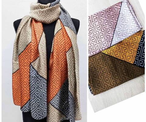 Szaliki damskie 8204 Mix kolor Standard 1