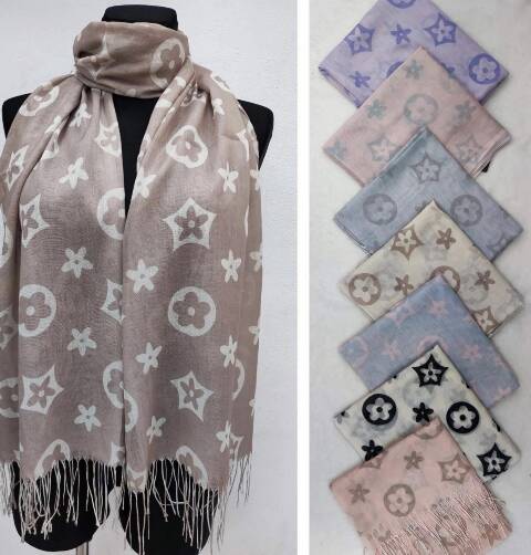 Szaliki damskie 8230 Mix kolor Standard 1