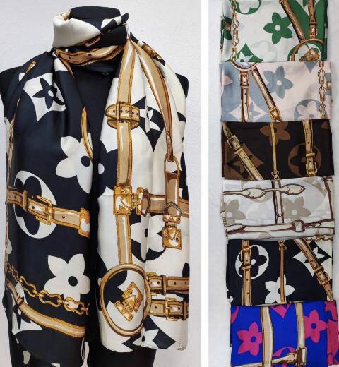 Szaliki damskie 8233 Mix kolor Standard