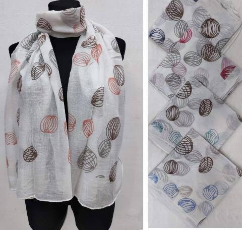 Szaliki damskie 8235 Mix kolor Standard 1