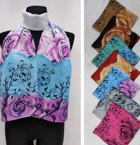 Szaliki damskie 8243 Mix kolor Standard