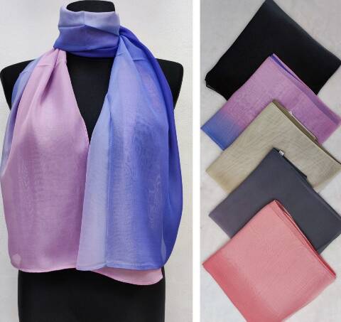 Szaliki damskie 8244 Mix kolor Standard