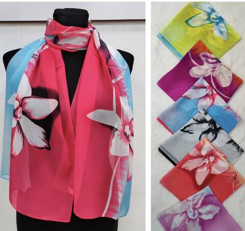 Szaliki damskie 8248 Mix kolor Standard