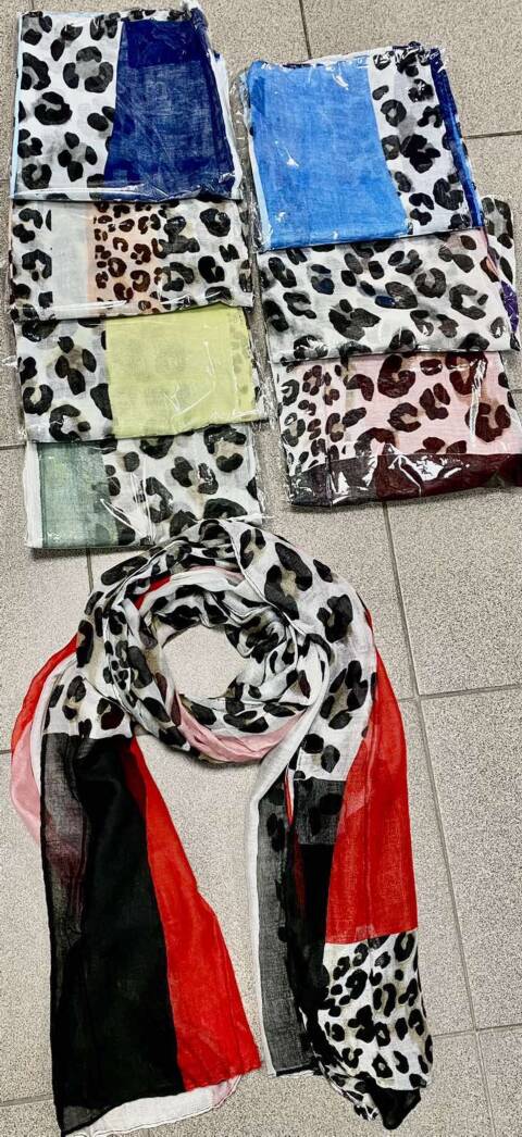 Szaliki damskie 8255 Mix kolor Standard 1