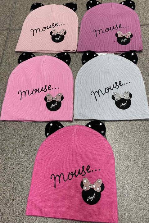 Czapka dziewczęcea 8278 Mix kolor Standard