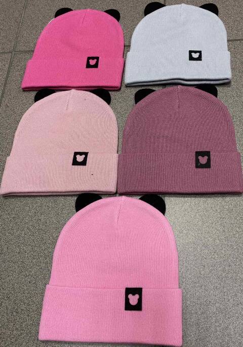 Czapka dziewczęcea 8279 Mix kolor Standard