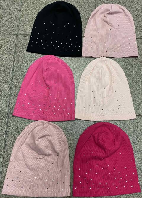 Czapka dziewczęcea 8284 Mix kolor Standard