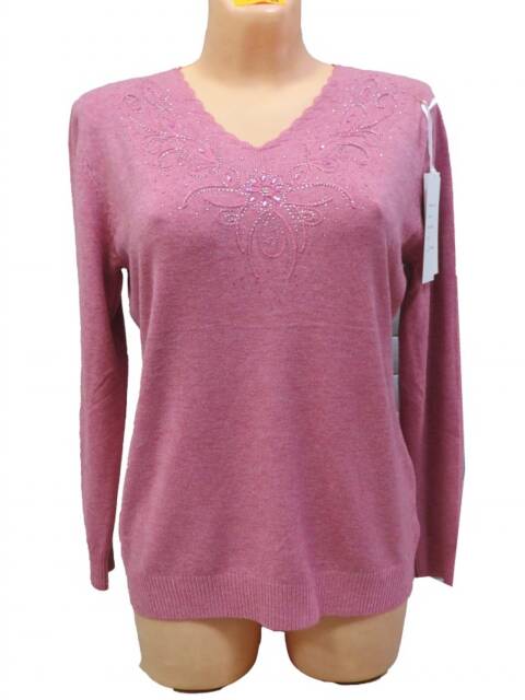 Sweter damskie L-721 Mix kolor M-2XL 1