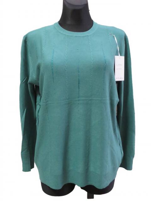 Sweter damskie SM-5833 Mix kolor 3XL-6XL 1