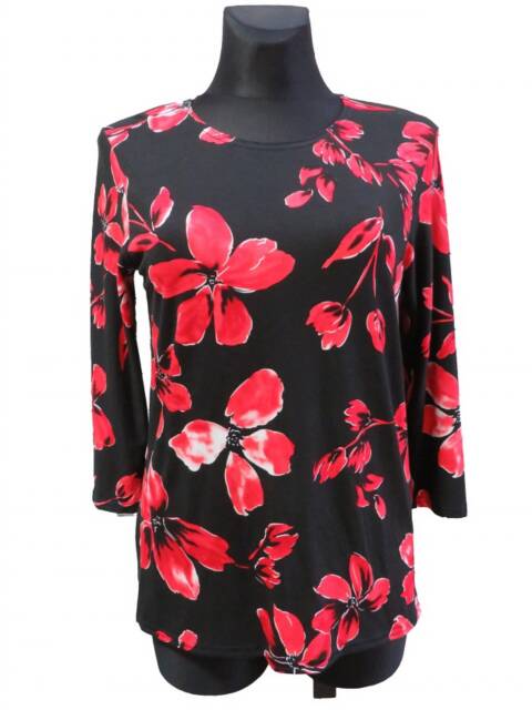 Bluzka damskie 9529 1 kolor L-4XL (Towar Polskie) 1