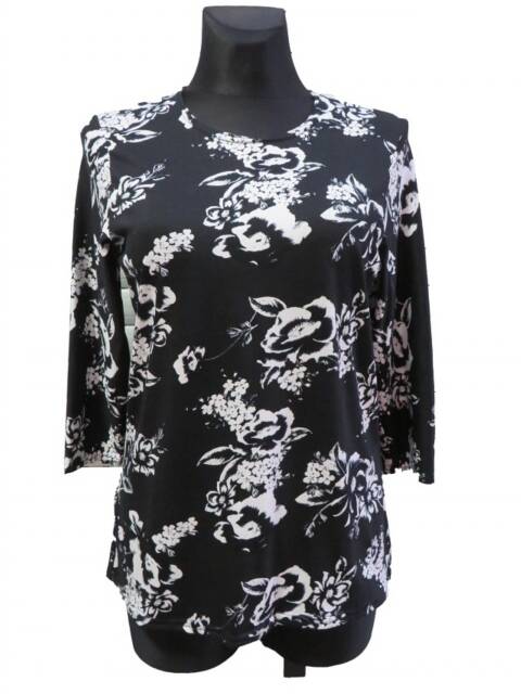 Bluzka damskie 9530 1 kolor L-4XL (Towar Polskie)